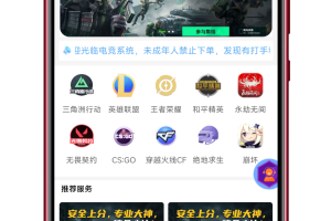 【代挂】电竞护航俱乐部小程序全开源源码